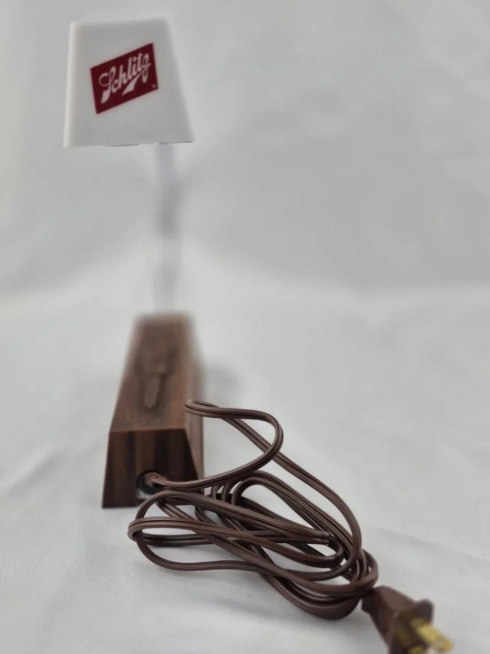 Vintage Schlitz Gooseneck Cash Register Light 1982